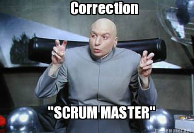 correction-scrum-master