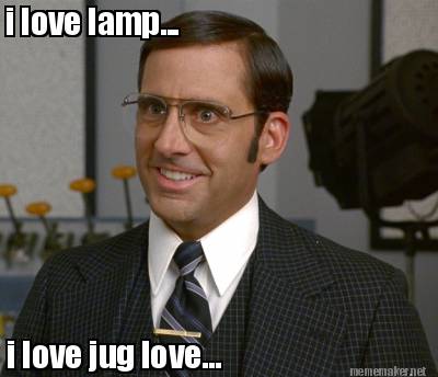I love lamp meme generator