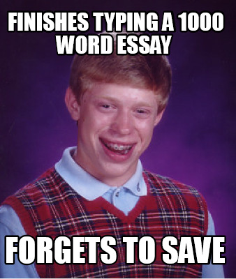 How long is a 1000 word essay typed