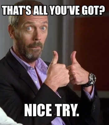 Bilderesultat for nice try