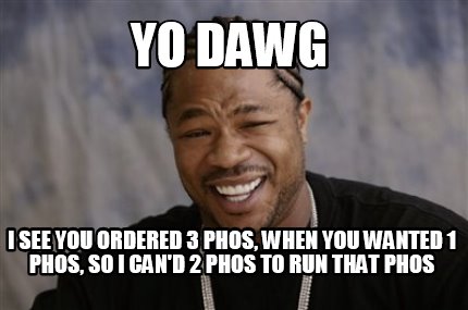 yo-dawg-i-see-you-ordered-3-phos-when-you-wanted-1-phos-so-i-cand-2-phos-to-run-