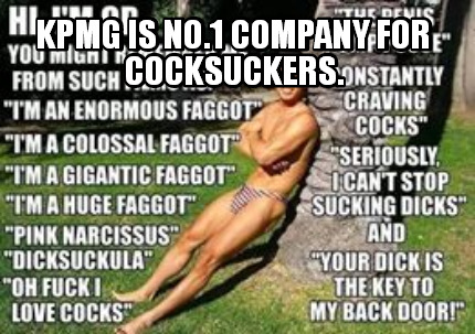 kpmg-is-no.1-company-for-cocksuckers