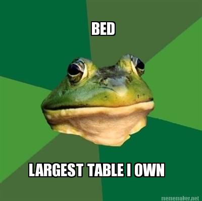 bed-largest-table-i-own