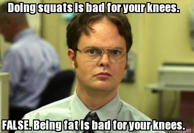 doing-squats-is-bad-for-your-knees.-false.-being-fat-is-bad-for-your-knees