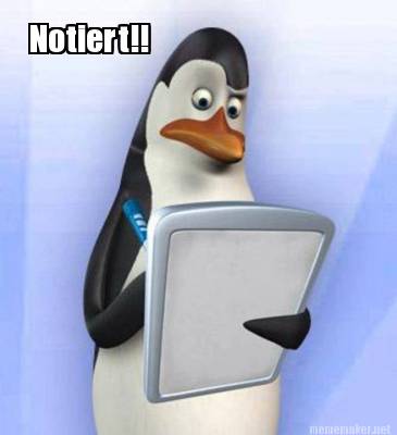 notiert