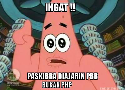 ingat-paskibra-diajarin-pbb-bukan-php