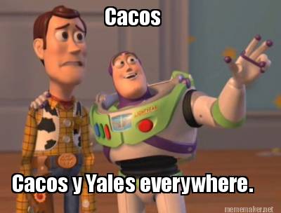 Meme Maker - Cacos Cacos y Yales everywhere. Meme Generator!