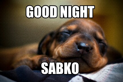 good-night-sabko
