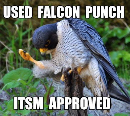 used-falcon-punch-itsm-approved