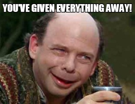 youve-given-everything-away