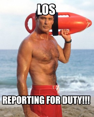 reporting to duty meme