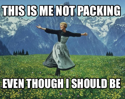 Image result for packing meme
