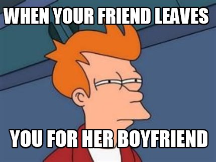when your friend leaves you on read meme