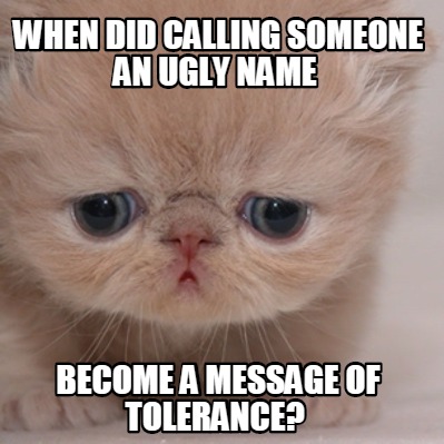 when-did-calling-someone-an-ugly-name-become-a-message-of-tolerance