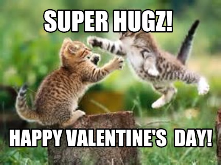 Meme Maker - SUPER HUGZ! Happy Valentine's Day! Meme Generator!