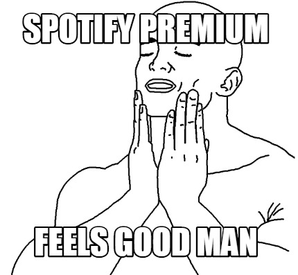 spotify-premium-feels-good-man