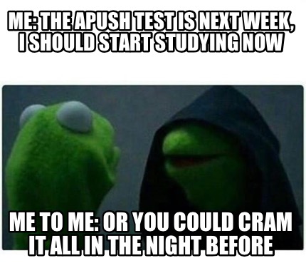 Image result for apush test memes