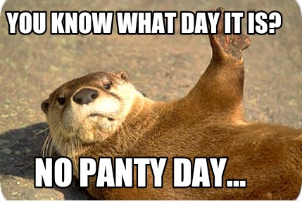 you-know-what-day-it-is-no-panty-day
