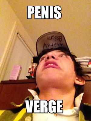 penis-verge
