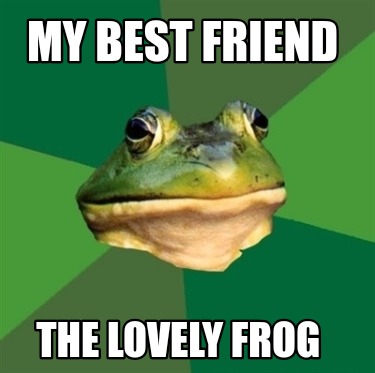 my-best-friend-the-lovely-frog