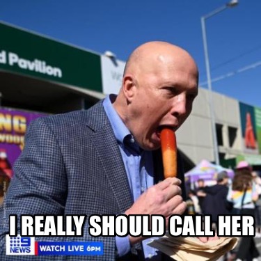 i should call her