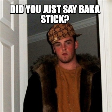 did-you-just-say-baka-stick