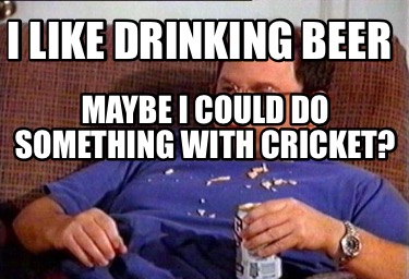 i-like-drinking-beer-maybe-i-could-do-something-with-cricket