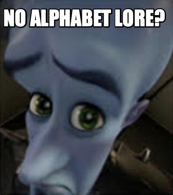 Alphabet lore but meme - Imgflip