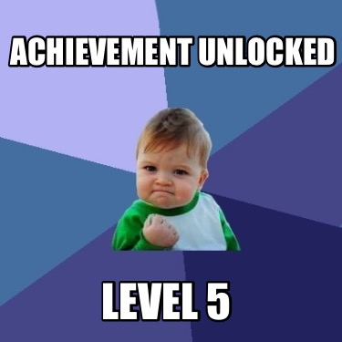achievement-unlocked-level-5