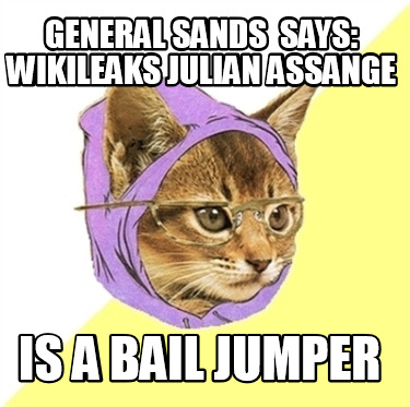 general-sands-says-wikileaks-julian-assange-is-a-bail-jumper