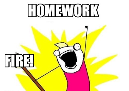 homework-fire