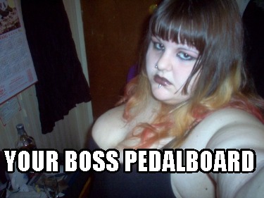 your-boss-pedalboard