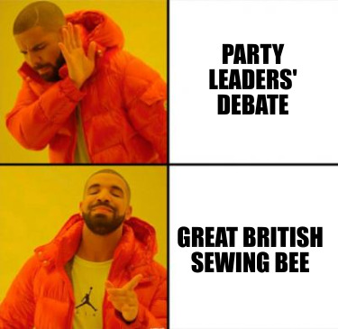 party-leaders-debate-great-british-sewing-bee
