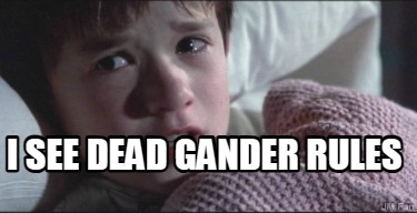 i-see-dead-gander-rules