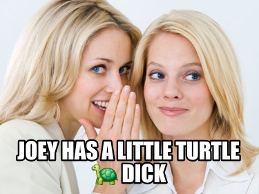 joey-has-a-little-turtle-dick